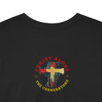 Christ Alone - The Cornerstone. (Face) Unisex Heavy Cotton Tee