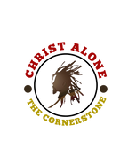 'Christ Alone - The Cornerstone.' (The Cross) Unisex Heavy Cotton Tee