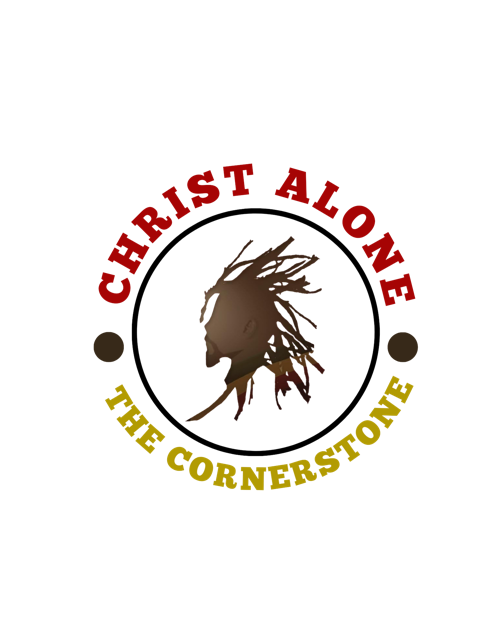 'Christ Alone - The Cornerstone.' (The Cross) Unisex Heavy Cotton Tee