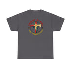 Christ Alone - The Cornerstone. (Face) Unisex Heavy Cotton Tee