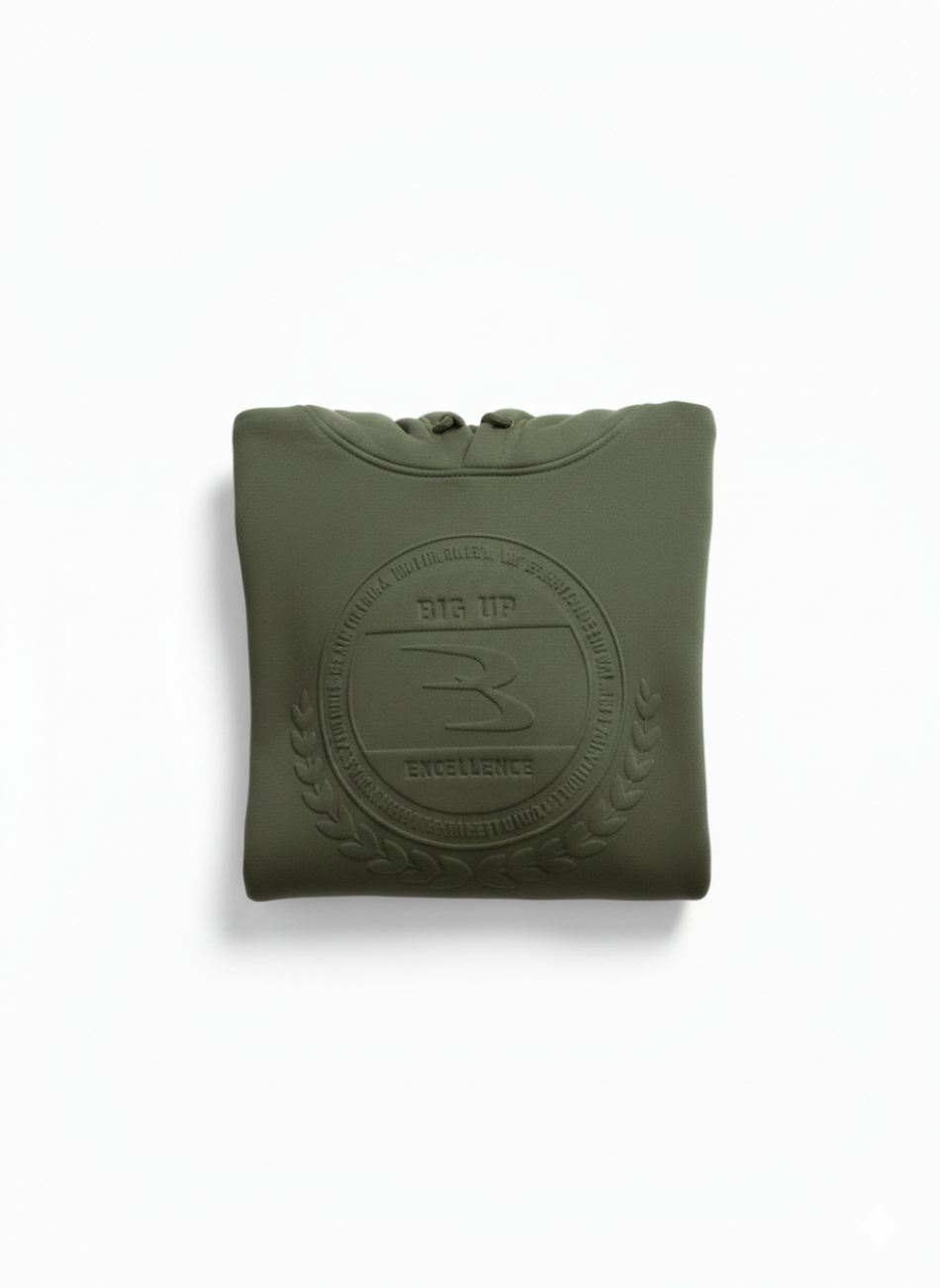 Big Up Excellence (Green) Hoodie