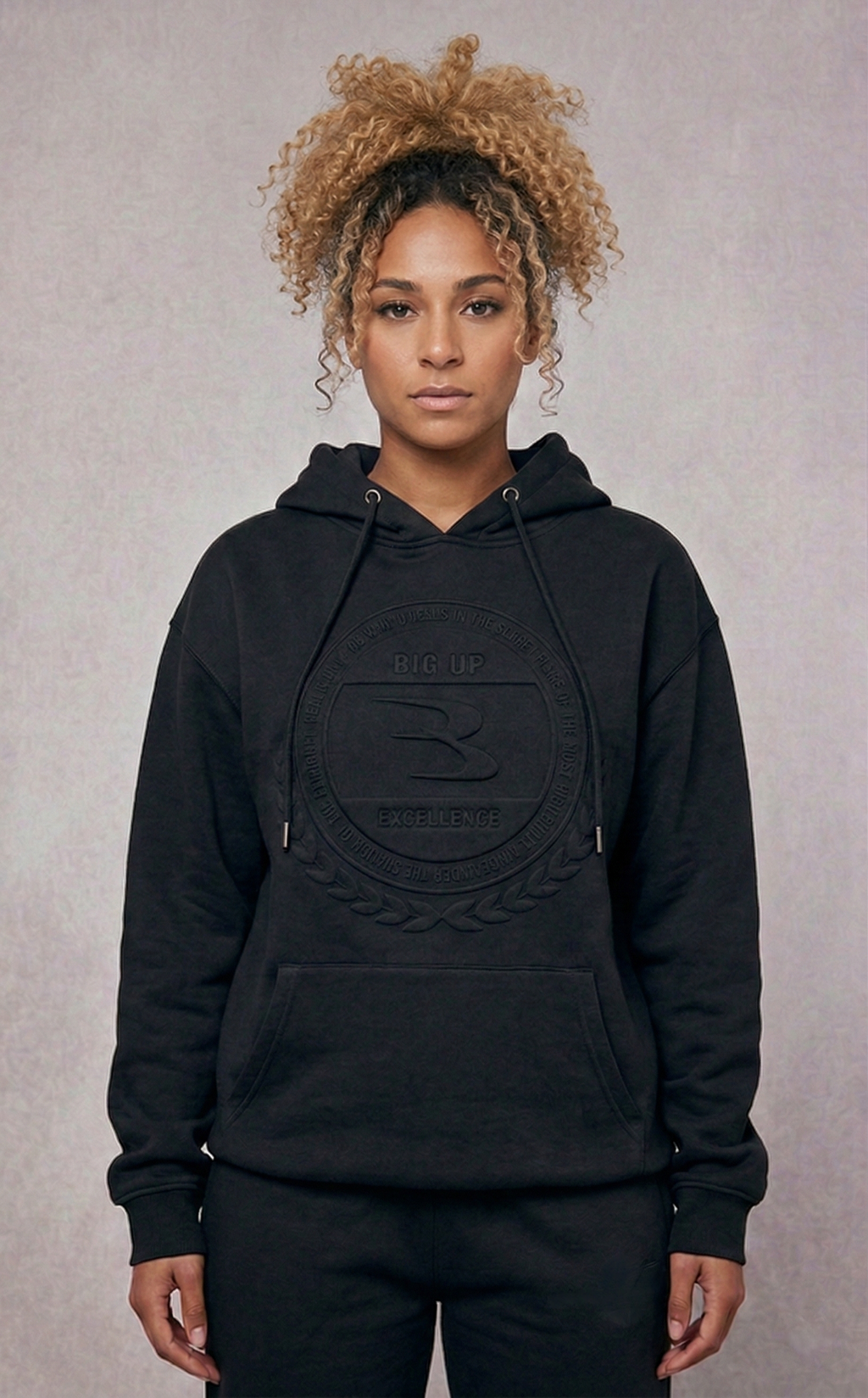 Big Up Excellence (Black) Hoodie