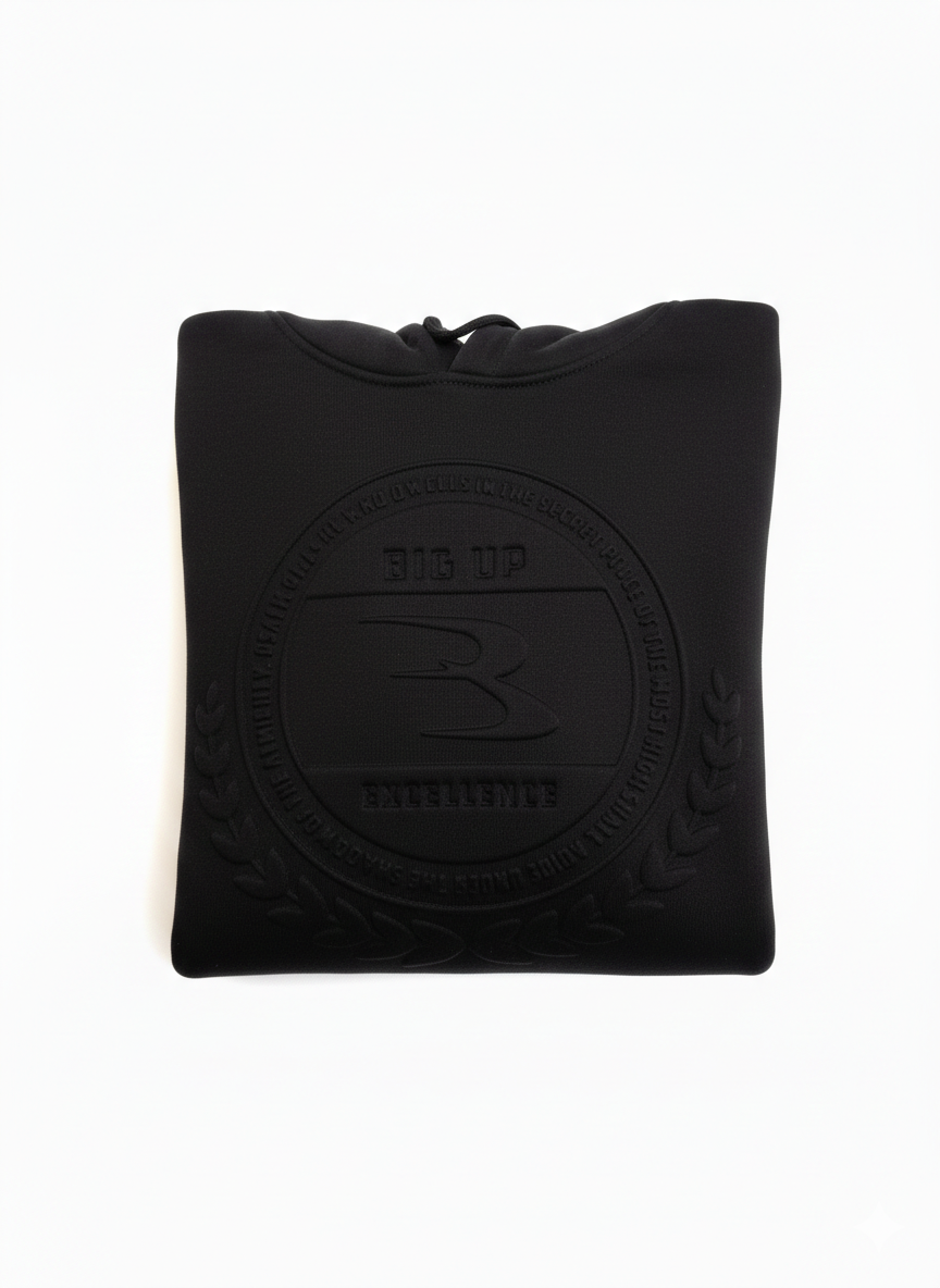Big Up Excellence (Black) Hoodie