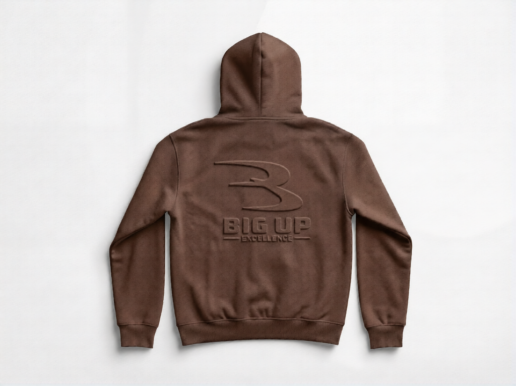 Big Up Excellence (Brown) Hoodie