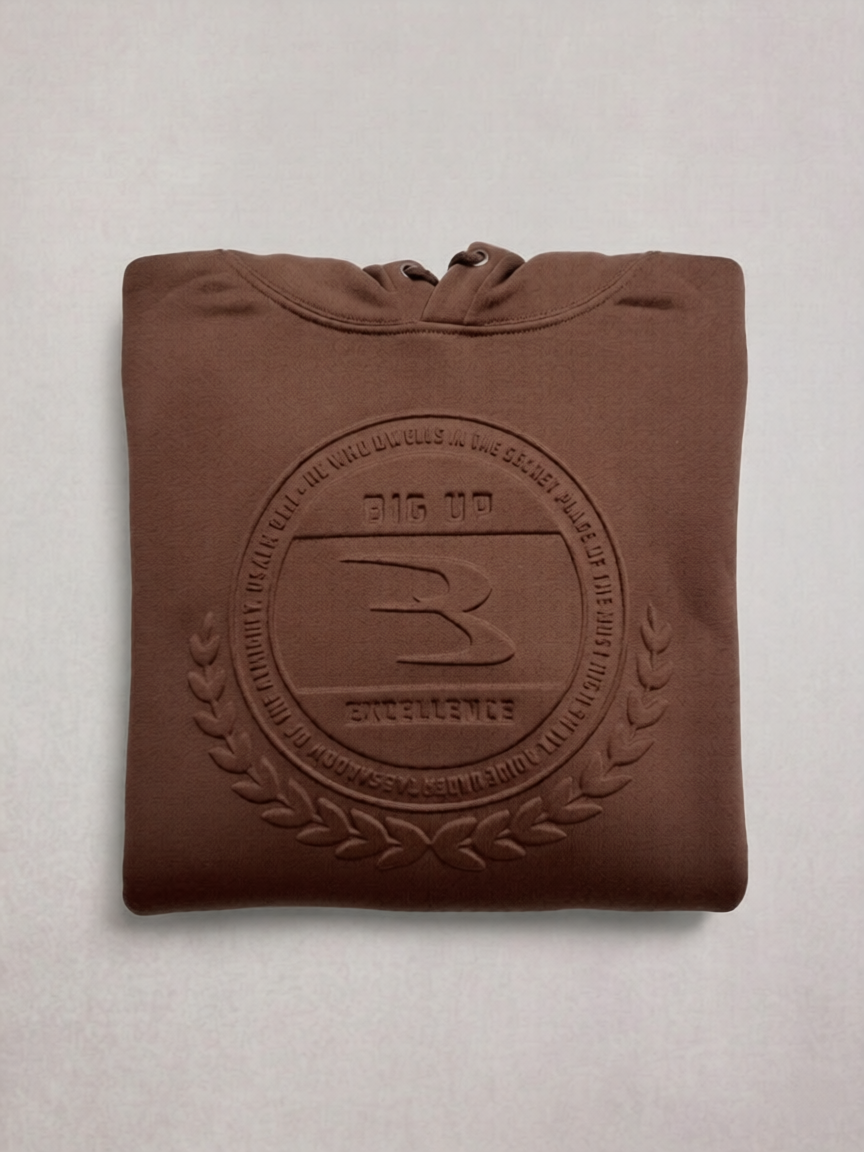 Big Up Excellence (Brown) Hoodie