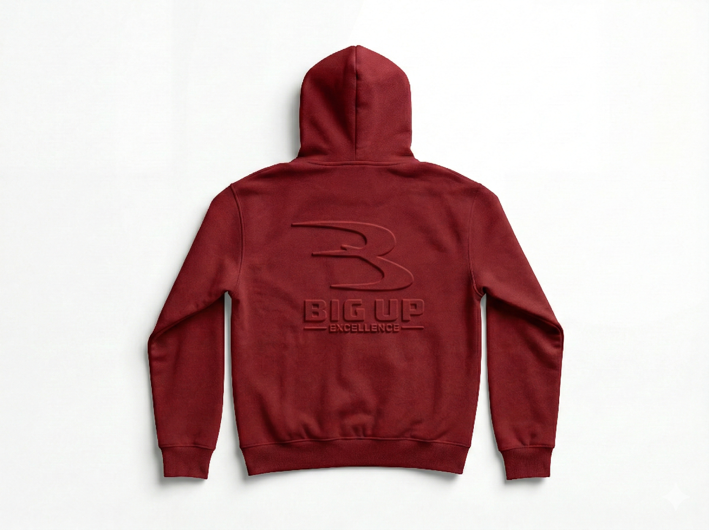 Big Up Excellence (Maroon) Hoodie