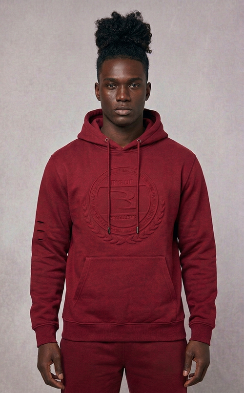 Big Up Excellence (Maroon) Hoodie