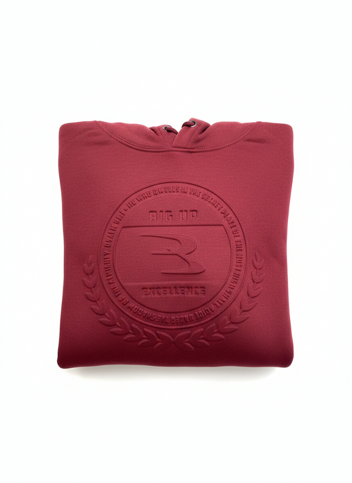 Big Up Excellence (Maroon) Hoodie