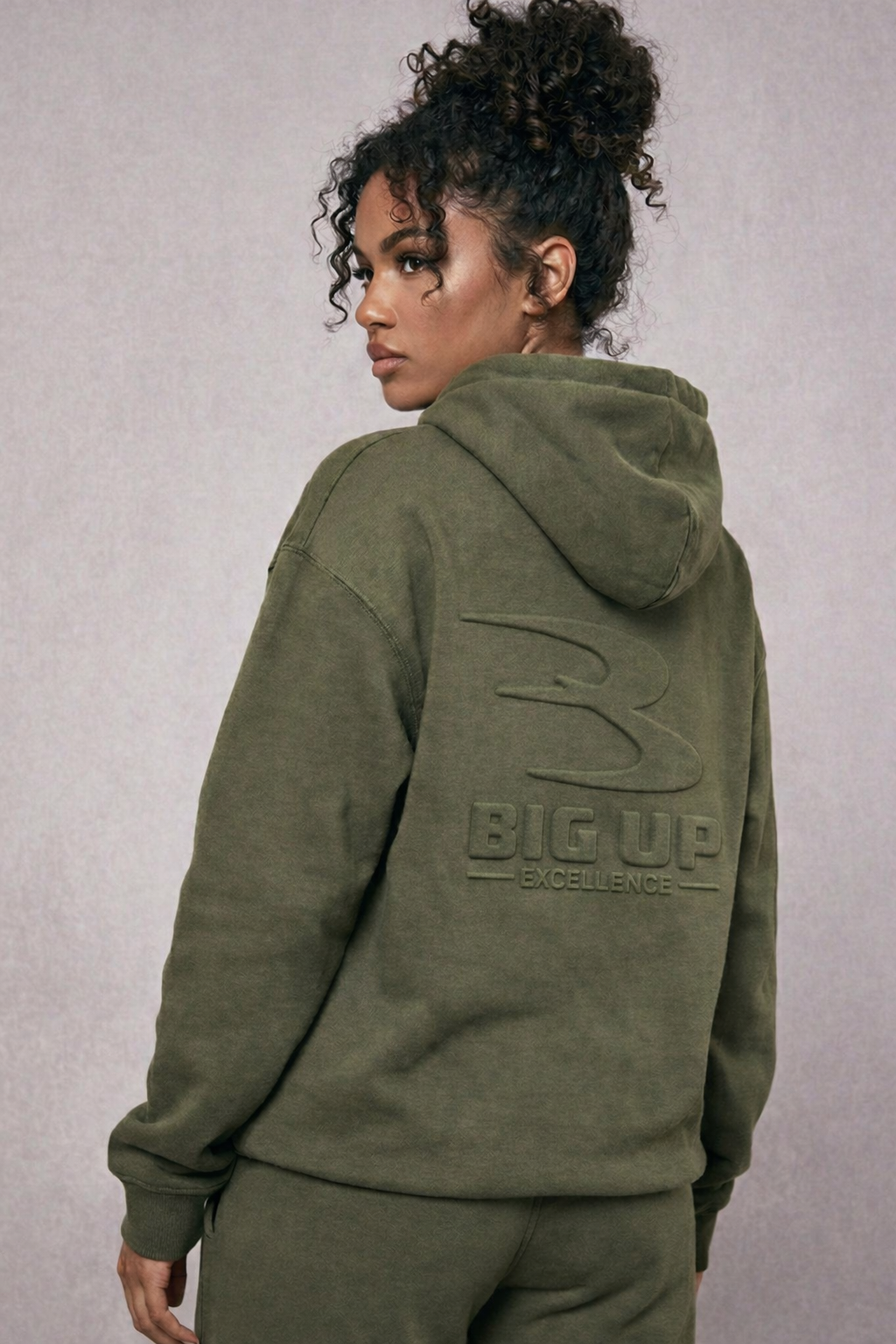 Big Up Excellence (Green) Hoodie