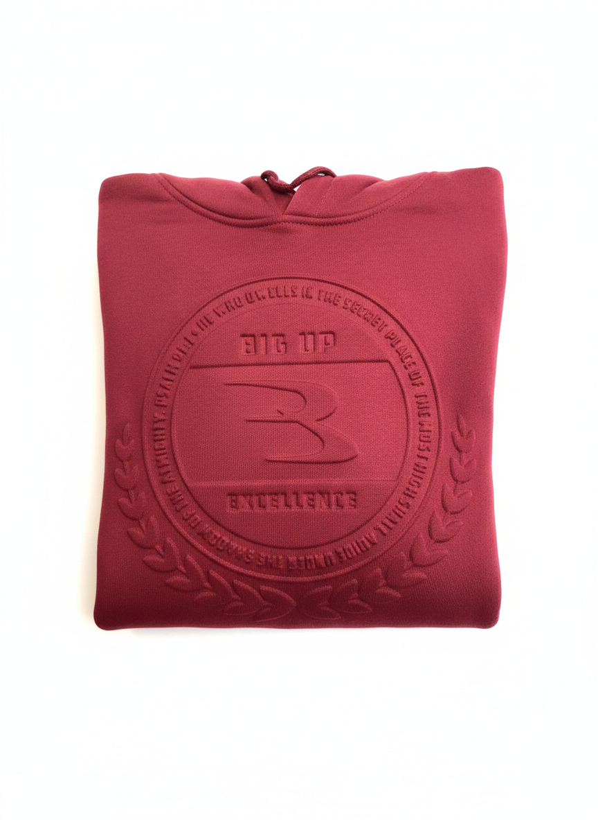 Big Up Excellence (Red) Hoodie